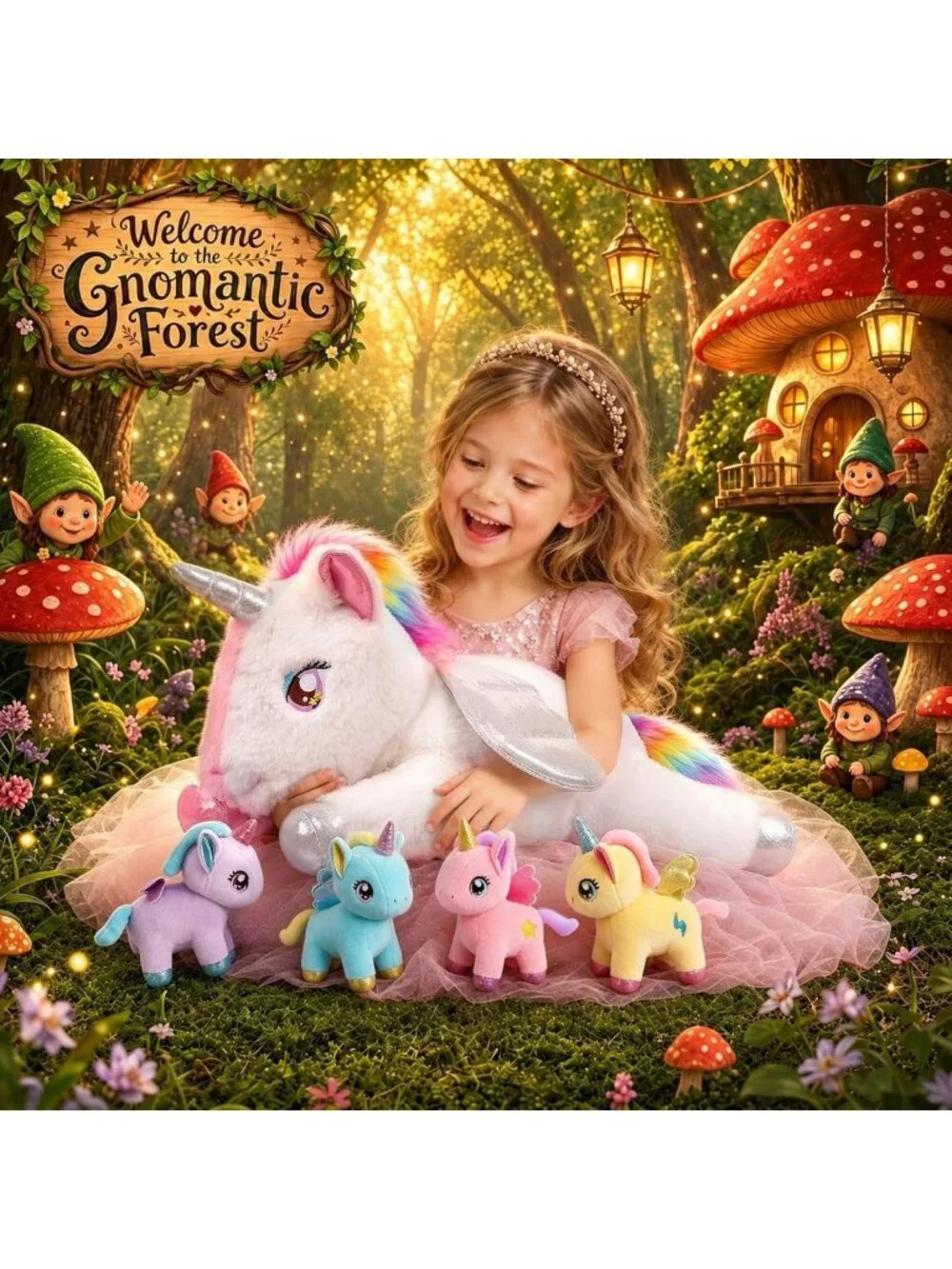 Adorable Unicorn Stuffed Animal with Baby Inside | Perfect Gift for Kids